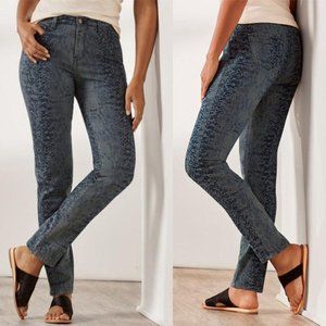 SOFT SURROUNDINGS Serpentine Jeans Sz‎ 4